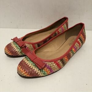 Anzetutto Woven Raffia Ballet Flats (8)